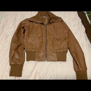 Brown Leather Jacket